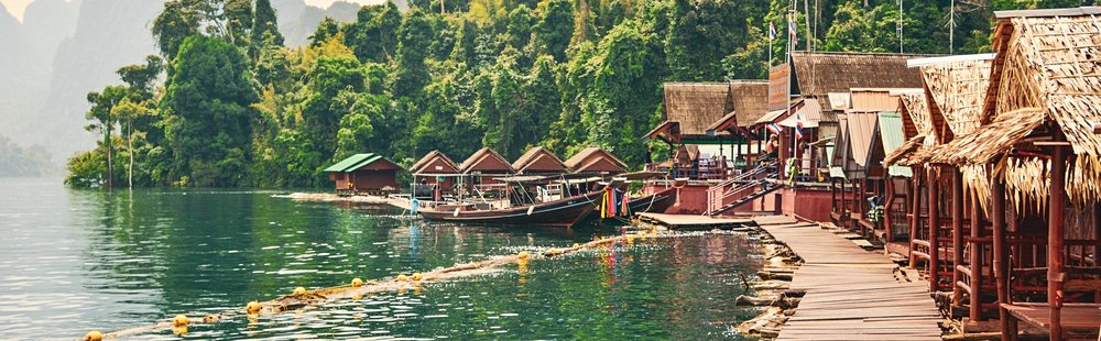 Dormir dans des cabanes flottantes 