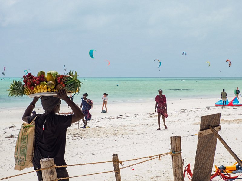 Faire du kitesurf à Pajé