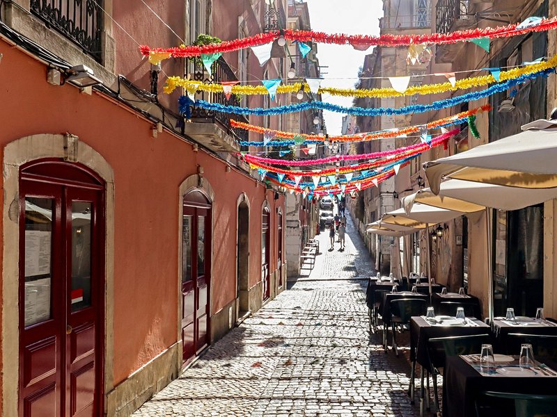 Le quartier du Bairro Alto