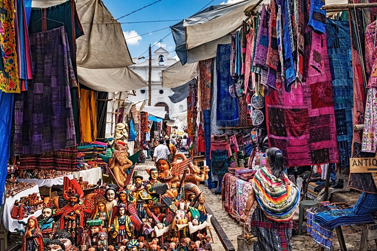 Marché de Chichicastenango - Guatemala