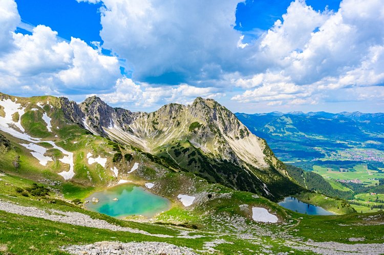 La rando aux mille lacs : le Nebelhorn