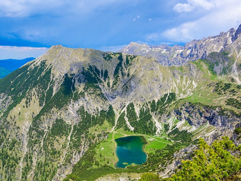 La rando aux mille lacs : le Nebelhorn
