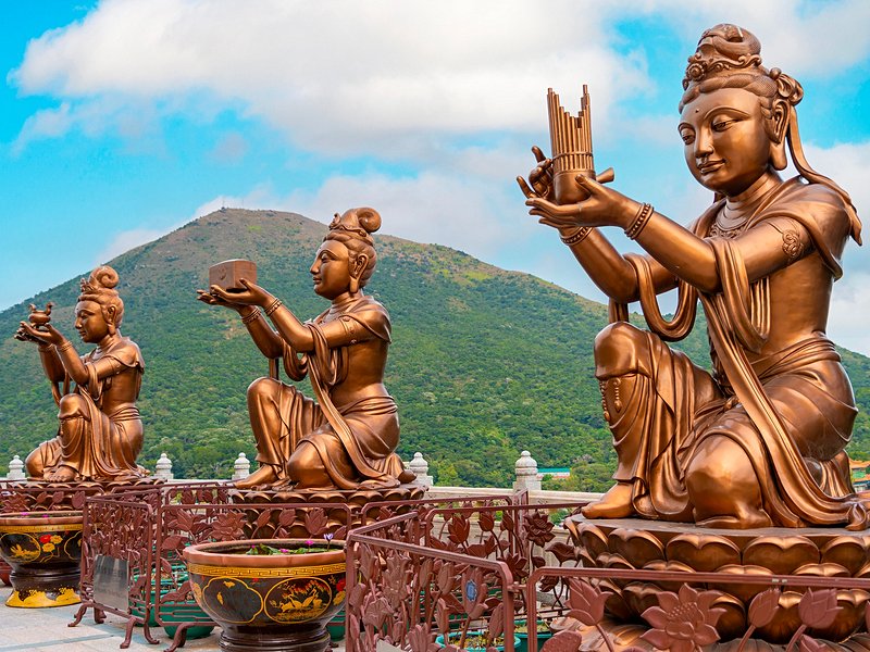 Le monastère de Po Lin et son Bouddha géant