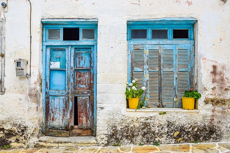 Les villages de montagne d'Halki et de Filoti