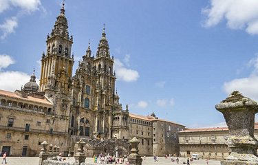 La cathédrale de Saint-Jacques-de-Compostelle