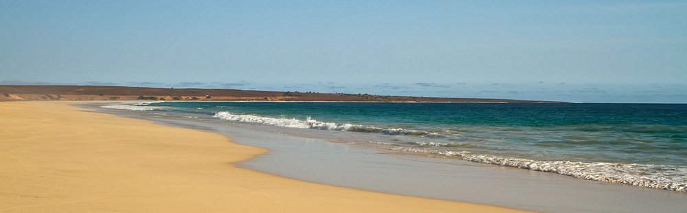 Plage de Santa Monica, île de Boa Vista