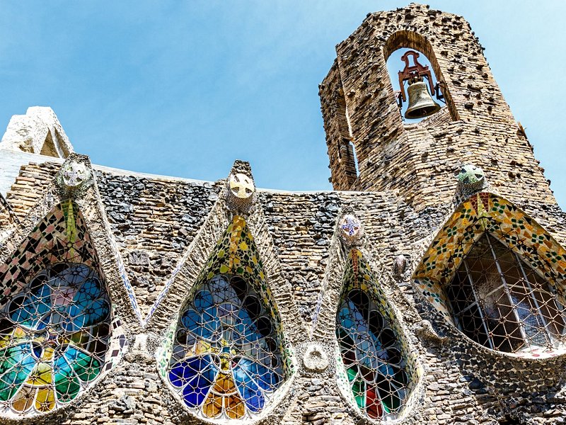 La crypte de la colonia Güell
