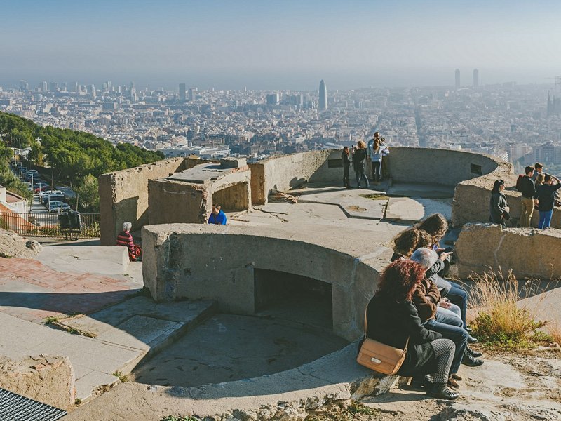 Les bunkers de Carmel (Turó de la Rovira)