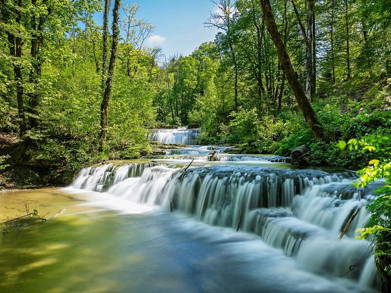 Les 7 cascades du Hérisson