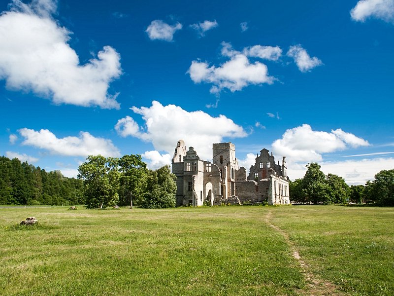 Le manoir abandonné d'Ungru 