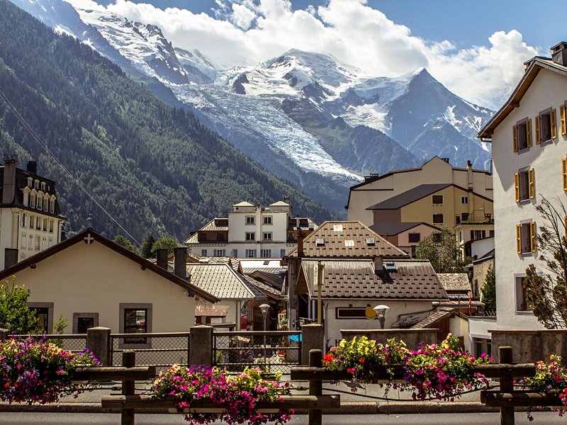 Chamonix et le massif du Mont-Blanc