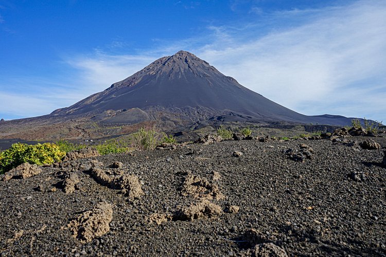 Le cône parfait du volcan de Fogo 3