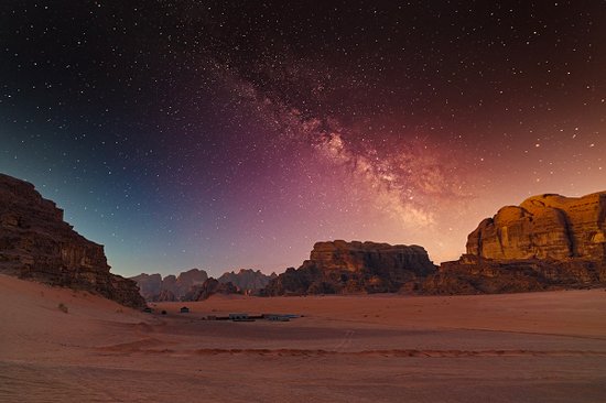 Le désert du Wadi Rum