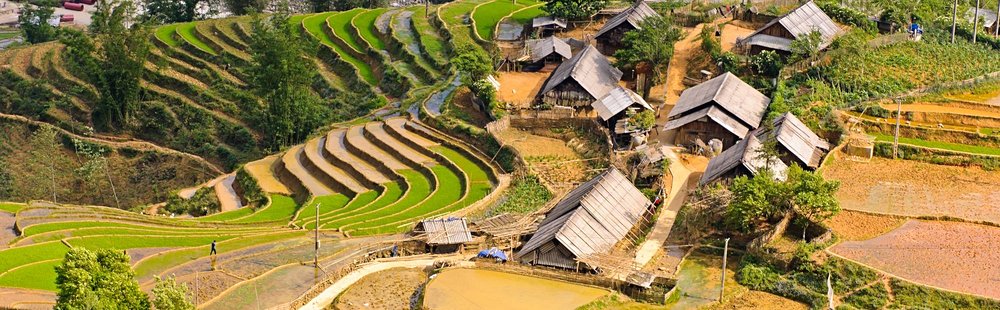 Les villages de la vallée de Muong Hoa