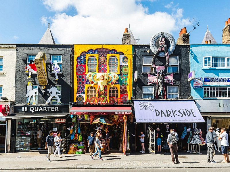 Vous perdre dans les rues de Camden Town