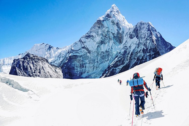 Le sommet de l’Everest – Népal / Chine