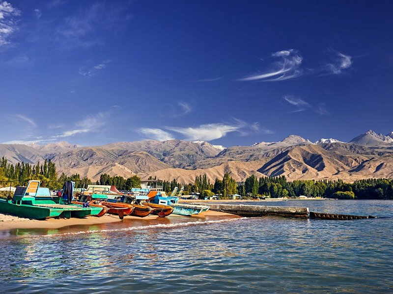 Le lac Issyk-Kul
