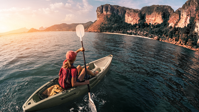 Traverser le lac Skadar en kayak
