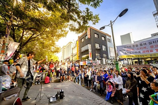 Hongdae, Sinchon, Ewha et Daehangno