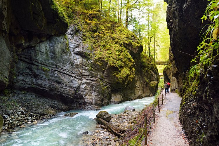 La rando tumultueuse : les gorges de la Partnachklamm