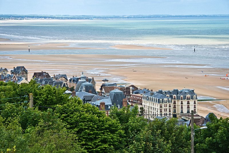 plage Les plages de Cabourg et Houlgate