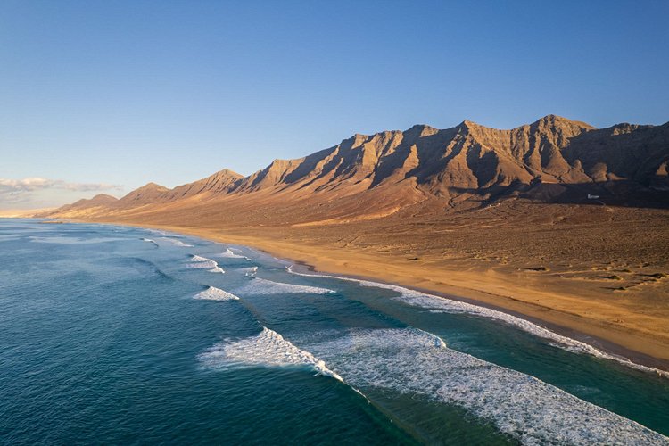 Plage de Cofete, île de Fuerteventura, Espagne 2