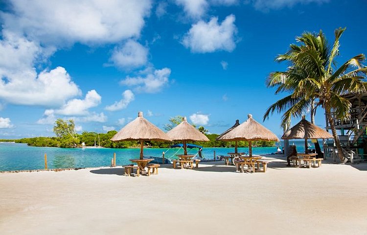 Plage à Caye Caulker
