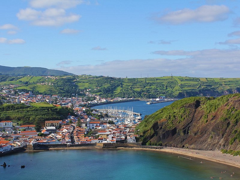 Porto Pim et Monte da Guia