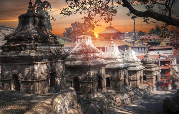 Le temple de Pashupatinath