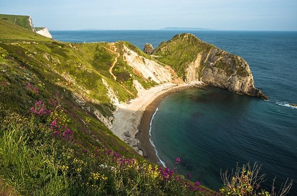 Longer la côte jurassique du Dorset