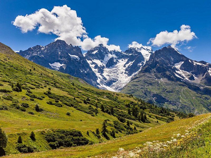 La Grave et le parc national des Écrins