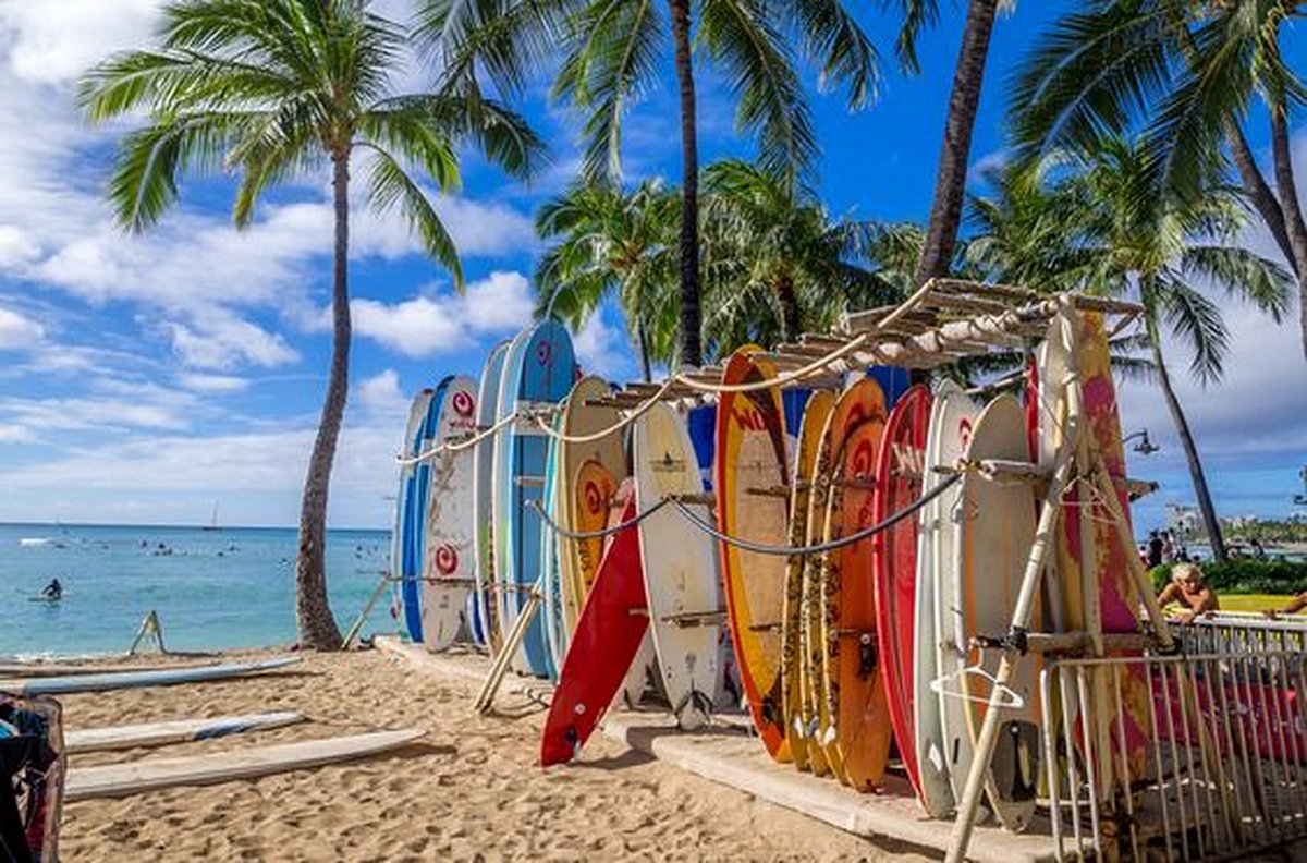 Prendre un cours de surf