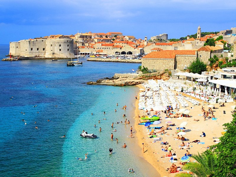 Plage de Banje Beach, Dubrovnik