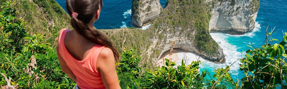 Admirer Kelingking Beach