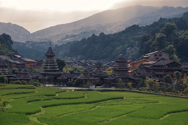 Les villages de minorités dans la province du Guizhou