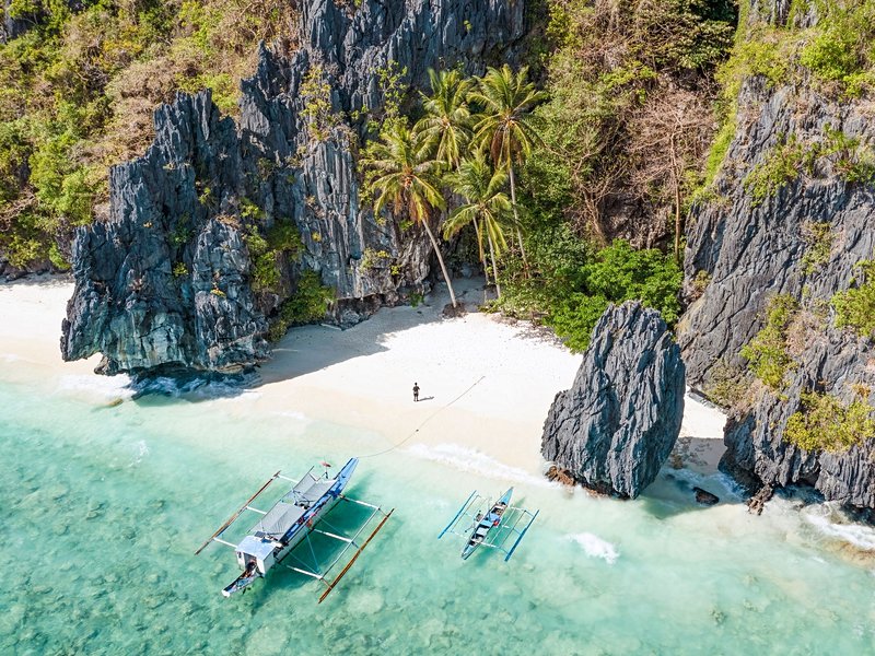 Faire du snorkeling dans l'archipel de Bacuit