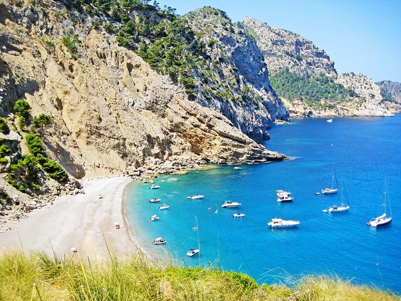 La plage de Coll Baix