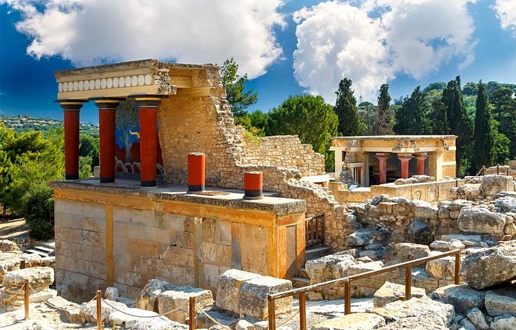 Le site archéologique de Knossos
