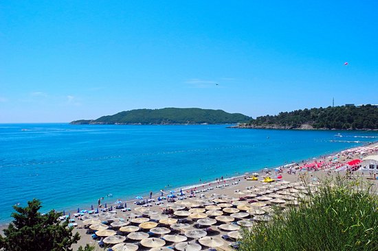 Becici beach, Becici