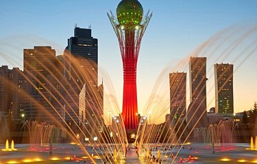 Astana, la capitale du Kazakhstan aux allures de ville futuriste.