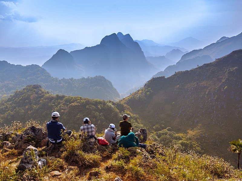 Ascension du Doi Luang à Chiang Dao