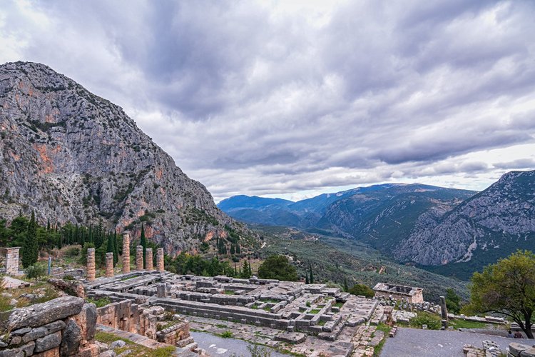 Le site archéologique de Delphes