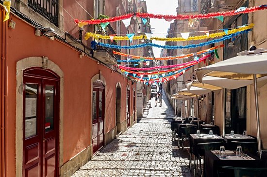 Le quartier du Bairro Alto