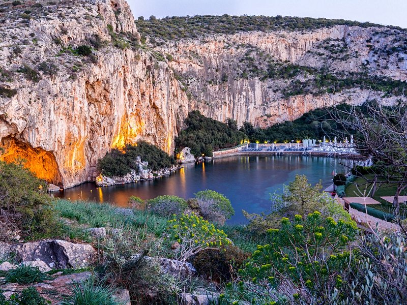 Le lac de Vouliagmeni