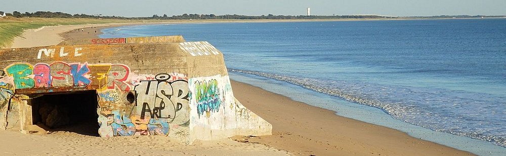 La plage de Barbâtre à Noirmoutier