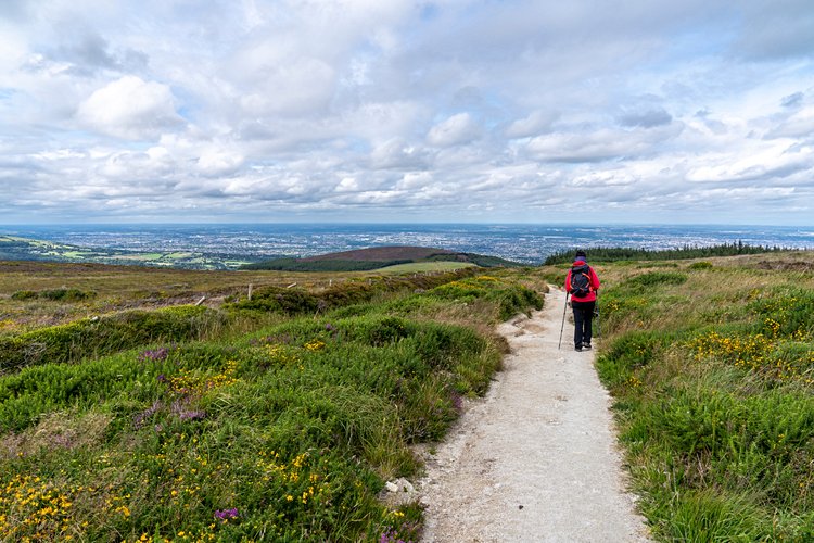La monastique : Glendalough et la Wicklow Way