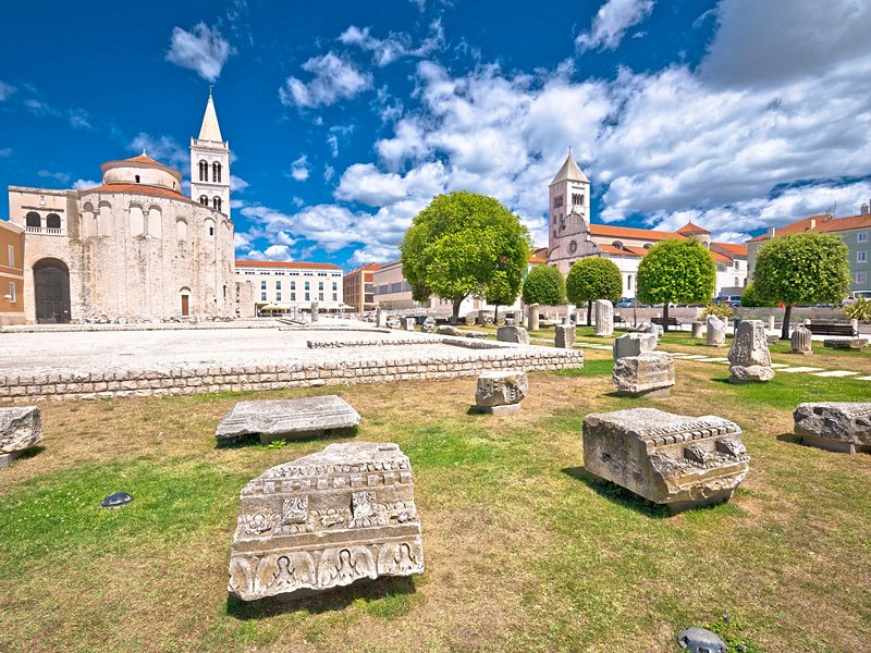 Le forum romain (la place verte)