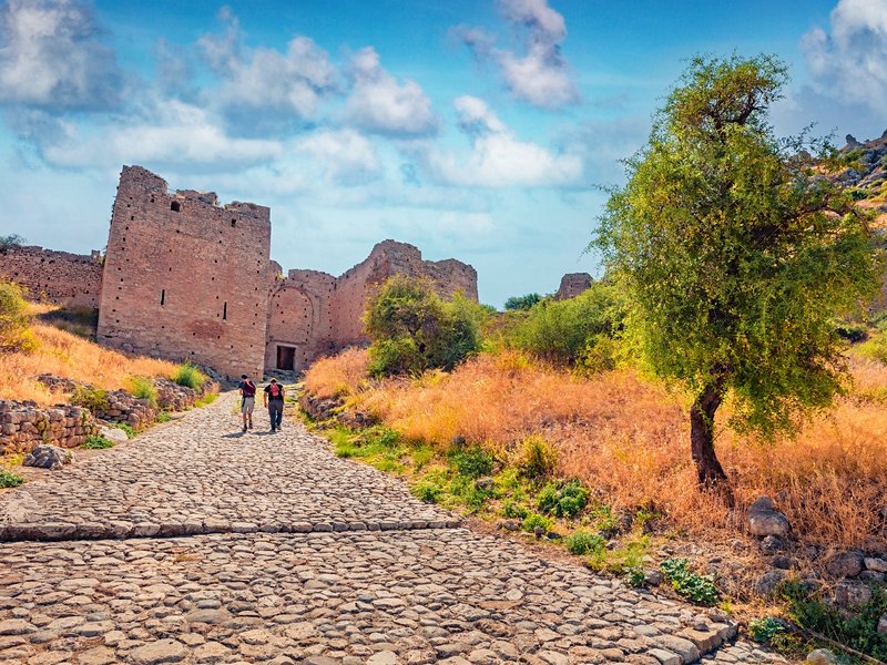 L'Acrocorinthe, forteresse imprenable