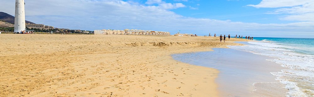 La playa El Puertito à Jandia