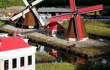Le parc Legoland à Billund